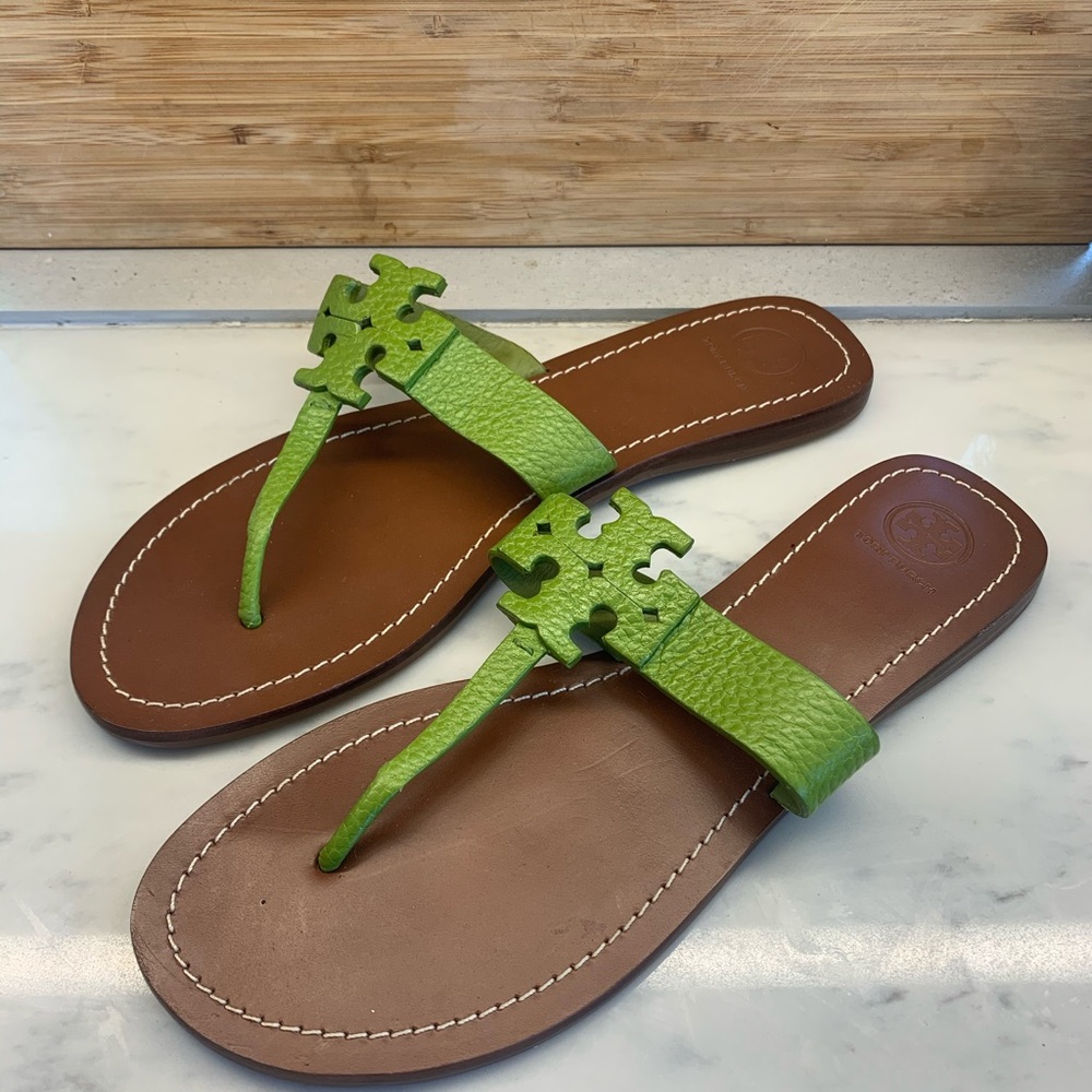 Tory Burch Never Worn Sandals in Green